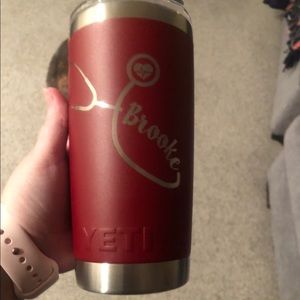 Personalized Yeti Mug brand new never used